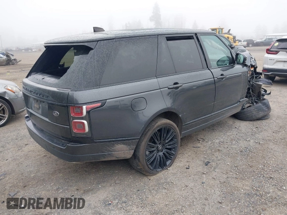 2020 Land Rover Range Rover HSE with VIN SALGS2RU6LA593221, listed as a IAAI auction lot 41848745 with Not provided miles and . Bid and sale history available at DreamBid. Image 4.