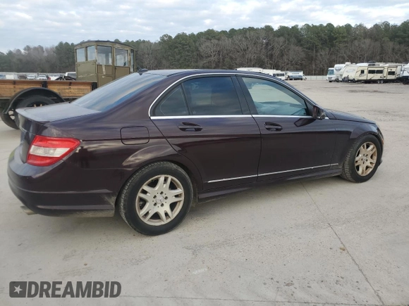 2011 Mercedes-Benz C 350 Sport with VIN WDDGF5GB0BR142564, listed as a Copart auction lot 43815635 with 177,064 mi miles and Clean title. Bid and sale history available at DreamBid. Image 3.