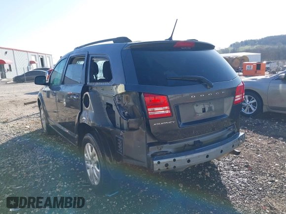 2017 Dodge Journey SE with VIN 3C4PDCAB0HT701222, listed as a IAAI auction lot 41770114 with 133,367 mi miles and . Bid and sale history available at DreamBid. Image 3.