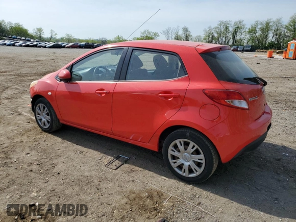 2011 Mazda 2 Sport with VIN JM1DE1HZ5B0128359, listed as a Copart auction lot 54351195 with 117,281 mi miles and Salvage Title. Bid and sale history available at carsss.com. Image 2.