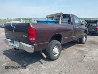 2005 Dodge 2500 ST with VIN 3D7KS26D25G833235, listed as a IAAI auction lot 42170077 with 164,000 mi miles. Bid and sale history available at carsss.com. Image 4.