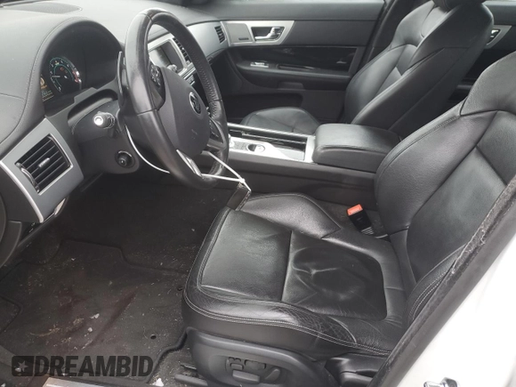 2015 Jaguar XF V6 Portfolio with VIN SAJWJ0FF0F8U49032, listed as a Copart auction lot 45754035 with 67,614 mi miles and Salvage Title. Bid and sale history available at carsss.com. Image 7.