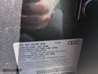 2023 Audi Q5 Sportback S line Premium Plus with VIN WA15AAFY7P2060419, listed as a Copart auction lot 74589644 with 0 mi miles and Non Repairable. Bid and sale history available at carsss.com. Image 14.