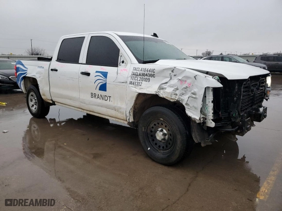 2017 Chevrolet Silverado 1500 LS with VIN 3GCPCNEC5HG472045, listed as a Copart auction lot 86508334 with 142,185 mi miles and Salvage Title. Bid and sale history available at carsss.com. Image 4.
