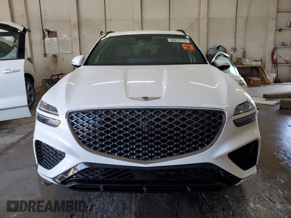 2024 Genesis GV70 Sport with VIN 5NMMCDTC2RH007132, listed as a Copart auction lot 63012715 with 23,882 mi miles and Salvage title. Bid and sale history available at DreamBid. Image 5.