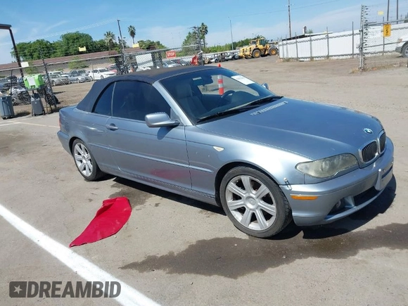 2006 BMW 3 Series 325Ci with VIN WBABW334X6PX85650, listed as a IAAI auction lot 42012665 with 169,731 mi miles. Bid and sale history available at carsss.com. Image 1.