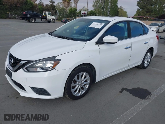 2017 Nissan Sentra SV with VIN 3N1AB7AP6HY314758, listed as a IAAI auction lot 42082152 with 123,718 mi miles and . Bid and sale history available at DreamBid. Image 2.