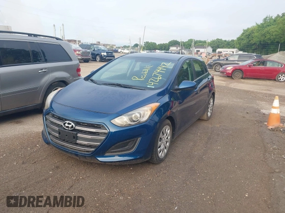 2016 Hyundai Elantra with VIN KMHD35LH7GU263429, listed as a IAAI auction lot 42679442 with 112,067 mi miles and . Bid and sale history available at DreamBid. Image 2.