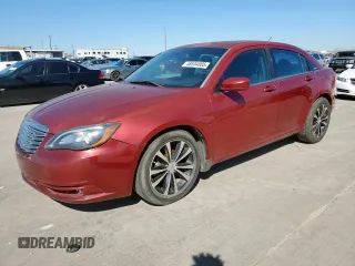 2014 Chrysler 200 Touring with VIN 1C3CCBBG6EN128641, listed as a Copart auction lot 48534805 with 155,231 mi miles and Clean Title. Bid and sale history available at carsss.com. Image 1.