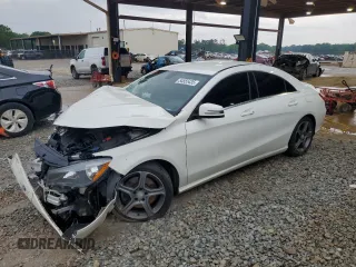 2014 Mercedes-Benz CLA 250 with VIN WDDSJ4GB7EN111875, listed as a Copart auction lot 54555435 with 98,965 mi miles and Salvage title. Bid and sale history available at DreamBid. Image 1.