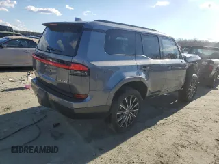 2024 Lexus GX with VIN JTJVBCDXXR5000383, listed as a Copart auction lot 85711724 with 440 mi miles and Salvage Title. Bid and sale history available at carsss.com. Image 3.