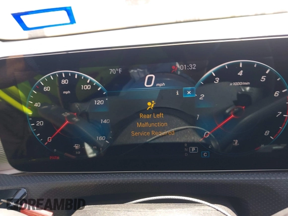 2021 Mercedes-Benz CLA 250 with VIN W1K5J4GB3MN186004, listed as a IAAI auction lot 41826230 with 76,741 mi miles and . Bid and sale history available at DreamBid. Image 7.