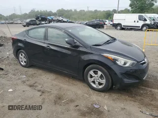 2014 Hyundai Elantra SE z VIN KMHDH4AE9EU107698, wystawiony jako Copart lot #56460845 z przebiegiem 179 338 mil mil oraz Szkoda całkowita • Salvage title. Historia ofert i sprzedaży dostępna na DreamBid. Obrazek 4.