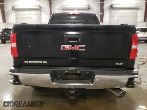 2018 GMC Sierra 2500HD SLT with VIN 1GT12TEY9JF223506, listed as a Copart auction lot 78465644 with 77,236 mi miles and Salvage Title. Bid and sale history available at carsss.com. Image 6.