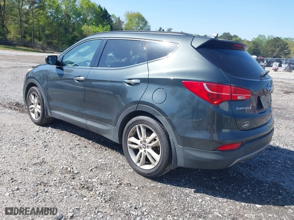 2013 Hyundai Santa Fe 2.0T Sport with VIN 5XYZUDLA6DG019790, listed as a IAAI auction lot 41980044 with 282,456 mi miles. Bid and sale history available at carsss.com. Image 3.