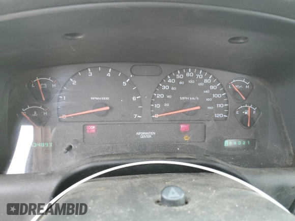 2002 Dodge Dakota with VIN 1B7FL16X92S669659, listed as a Copart auction lot 86835994 with 134,893 mi miles and Salvage Title. Bid and sale history available at carsss.com. Image 9.
