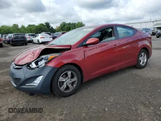 2014 Hyundai Elantra SE with VIN 5NPDH4AE4EH536035, listed as a Copart auction lot 63651045 with 202,291 mi miles and Salvage title. Bid and sale history available at DreamBid. Image 1.