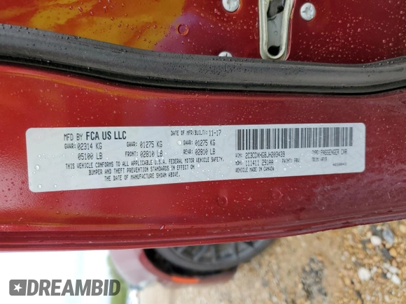 2018 Dodge Charger SXT Plus with VIN 2C3CDXHG8JH203439, listed as a Copart auction lot 43876725 with Not Provided miles and Salvage Title. Bid and sale history available at carsss.com. Image 12.