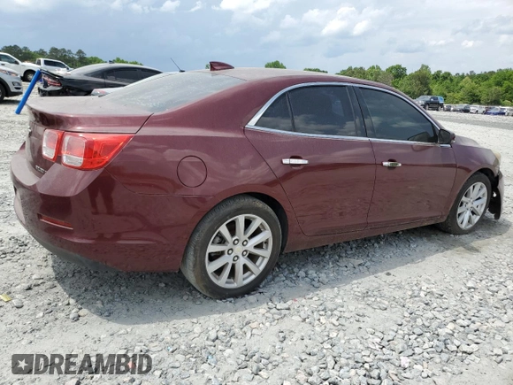 2015 Chevrolet Malibu LT with VIN 1G11D5SL5FF181849, listed as a Copart auction lot 53835765 with Not Provided miles and Clean Title. Bid and sale history available at DreamBid. Image 3.