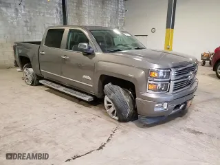 2015 Chevrolet Silverado 1500 High Country with VIN 3GCUKTEJ4FG507597, listed as a Copart auction lot 50562505 with 62,976 mi miles and Salvage Title. Bid and sale history available at carsss.com. Image 14.