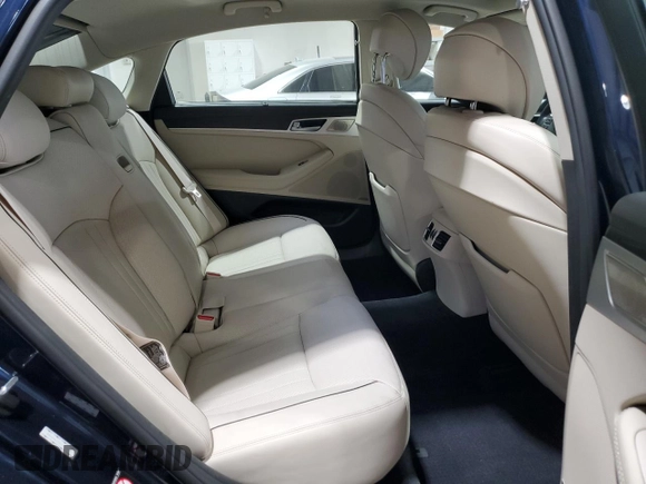 2018 Genesis G80 3.8L with VIN KMHGN4JE3JU250467, listed as a Copart auction lot 69691334 with 53,882 mi miles and Salvage Title. Bid and sale history available at carsss.com. Image 10.