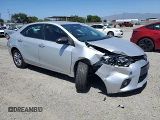 2014 Toyota Corolla L with VIN 5YFBURHE3EP048512, listed as a Copart auction lot 60905855 with 101,113 mi miles and Salvage title. Bid and sale history available at DreamBid. Image 4.