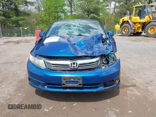 2012 Honda Civic EX with VIN 19XFB2F84CE002147, listed as a IAAI auction lot 42167096 with 182,449 mi miles and . Bid and sale history available at DreamBid. Image 13.