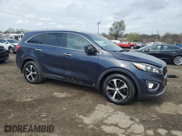 2017 Kia Sorento EX with VIN 5XYPHDA58HG205029, listed as a Copart auction lot 51811395 with 121,705 mi miles and Clean Title. Bid and sale history available at DreamBid. Image 4.