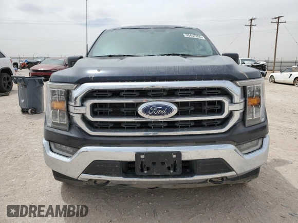 2023 Ford F-150 XL with VIN 1FTFW1E83PFB53217, listed as a Copart auction lot 50497895 with 43,095 mi miles and Salvage Title. Bid and sale history available at carsss.com. Image 5.