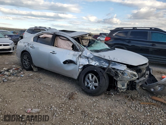 2014 Nissan Maxima SV with VIN 1N4AA5AP6EC443307, listed as a Copart auction lot 56953395 with Not provided miles and Salvage title. Bid and sale history available at DreamBid. Image 4.