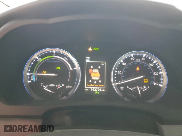 2018 Toyota Highlander Hybrid Limited with VIN 5TDDGRFH7JS041481, listed as a Copart auction lot 41829725 with 142,796 mi miles and Salvage title. Bid and sale history available at DreamBid. Image 9.