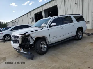 2019 Chevrolet Suburban LT z VIN 1GNSCHKC1KR359255, wystawiony jako Copart lot #52545005 z przebiegiem 87 233 mil mil oraz Szkoda całkowita • Salvage title. Historia ofert i sprzedaży dostępna na DreamBid. Obrazek 1.