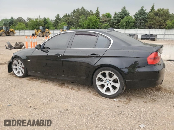 2007 BMW 3 Series 335i z VIN WBAVB73557PA85368, wystawiony jako Copart lot #58534205 z przebiegiem Nie podano mil oraz Szkoda całkowita • Salvage title. Historia ofert i sprzedaży dostępna na DreamBid. Obrazek 2.