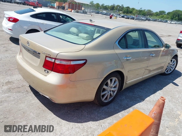 2007 Lexus LS 460 z VIN JTHBL46F875040163, wystawiony jako IAAI lot #42002411 z przebiegiem 145 247 mil mil oraz . Historia ofert i sprzedaży dostępna na DreamBid. Obrazek 4.