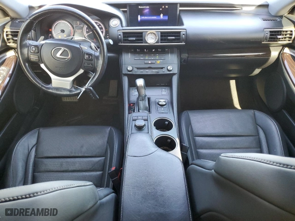 2016 Lexus RC 200t with VIN JTHHA5BC4G5000230, listed as a Copart auction lot 43856325 with 100,066 mi miles and Salvage Title. Bid and sale history available at carsss.com. Image 8.