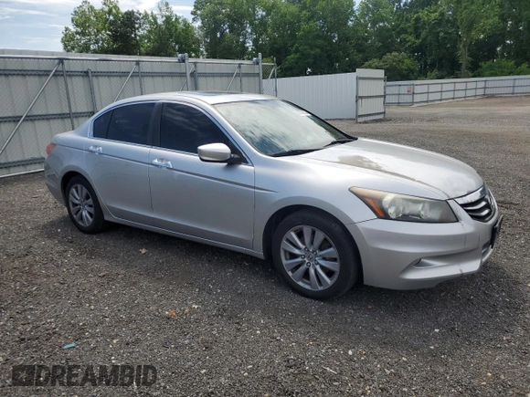2011 Honda Accord EX-L z VIN 1HGCP3F86BA012529, wystawiony jako Copart lot #57605635 z przebiegiem 176 186 mil mil oraz Szkoda całkowita • Salvage title. Historia ofert i sprzedaży dostępna na DreamBid. Obrazek 4.