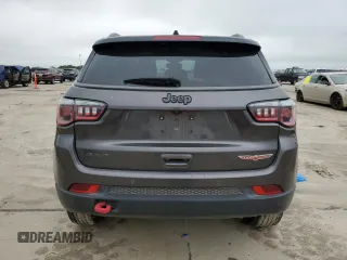 2019 Jeep Compass Trailhawk with VIN 3C4NJDDB0KT618740, listed as a Copart auction lot 55338045 with 149,121 mi miles and Clean Title. Bid and sale history available at carsss.com. Image 6.