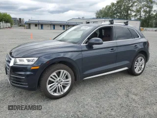 2019 Audi Q5 Premium Plus z VIN WA1BNAFY0K2067924, wystawiony jako Copart lot #62699985 z przebiegiem 55 080 mil mil oraz Szkoda całkowita • Salvage title. Historia ofert i sprzedaży dostępna na DreamBid. Obrazek 1.