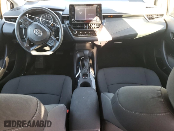 2022 Toyota Corolla LE with VIN 5YFEPMAE6NP386052, listed as a Copart auction lot 43145015 with 40,011 mi miles and Salvage Title. Bid and sale history available at carsss.com. Image 8.