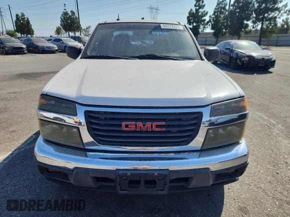 2008 GMC Canyon SLE1 with VIN 1GTCS19E088109552, listed as a Copart auction lot 65279225 with 191,816 mi miles and Salvage title. Bid and sale history available at DreamBid. Image 5.