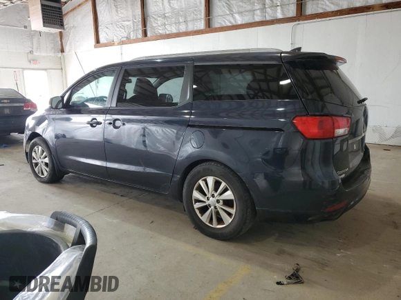 2015 Kia Sedona LX with VIN KNDMB5C10F6043899, listed as a Copart auction lot 53853005 with 152,788 mi miles and Clean Title. Bid and sale history available at DreamBid. Image 2.
