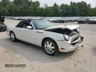2003 Ford Thunderbird Deluxe с VIN 1FAHP60AX3Y111029, выставлен на аукционе Copart как лот 59473265 с пробегом 29 068 миль миль и Чистый • Clean title. История ставок и продаж доступна на DreamBid. Изображение 4.