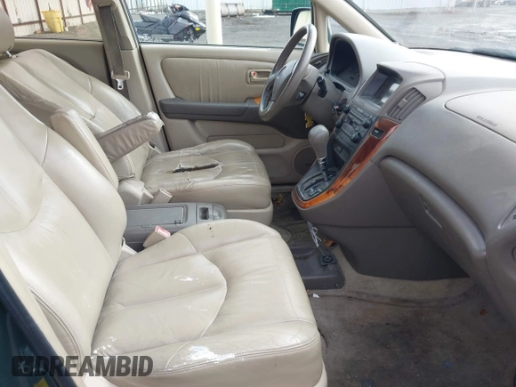 1999 Lexus RX 300 Luxury SUV with VIN JT6HF10U9X0026530, listed as a IAAI auction lot 41640794 with 256,498 mi miles. Bid and sale history available at carsss.com. Image 5.