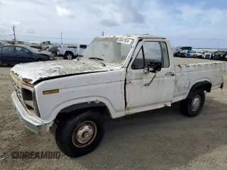 1986 Ford F-150 with VIN 1FTEF14N4GPB75627, listed as a Copart auction lot 68847924 with 50,979 mi miles and Salvage Title. Bid and sale history available at carsss.com. Image 1.