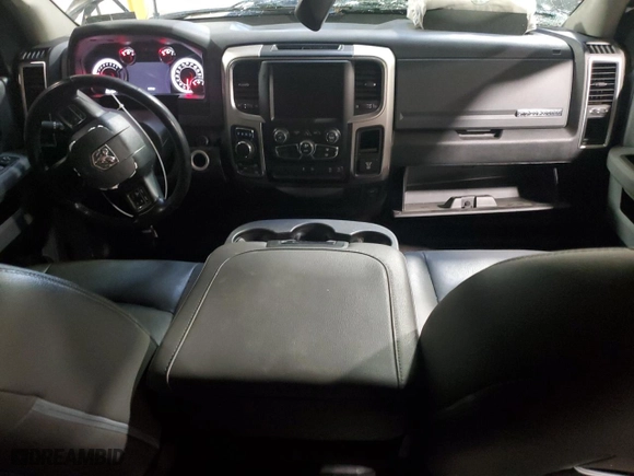 2017 Ram 1500 Big Horn with VIN 1C6RR7LG3HS830686, listed as a Copart auction lot 80300494 with 91,188 mi miles and Salvage Title. Bid and sale history available at carsss.com. Image 8.