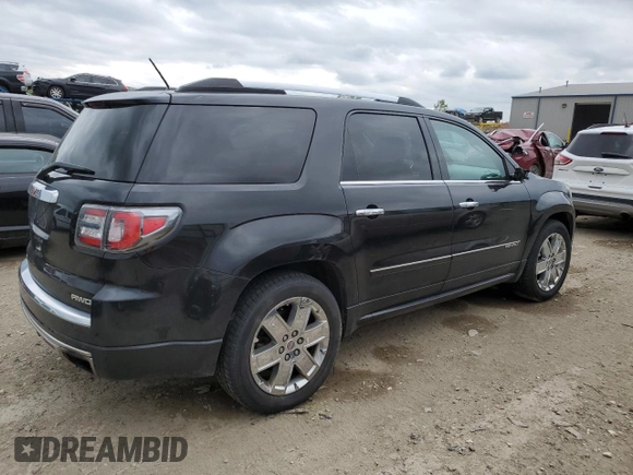 2014 GMC Acadia Denali z VIN 1GKKVTKD5EJ361077, wystawiony jako Copart lot #58598415 z przebiegiem 157 966 mil mil oraz Czysty tytuł • Clean title. Historia ofert i sprzedaży dostępna na DreamBid. Obrazek 3.