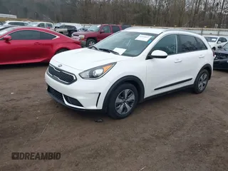 2017 Kia Niro FE with VIN KNDCB3LC5H5042757, listed as a IAAI auction lot 41410857 with 114,267 mi miles. Bid and sale history available at carsss.com. Image 2.
