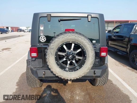 2017 Jeep Wrangler Sport with VIN 1C4AJWAG6HL654592, listed as a IAAI auction lot 42447379 with 61,585 mi miles and . Bid and sale history available at DreamBid. Image 16.