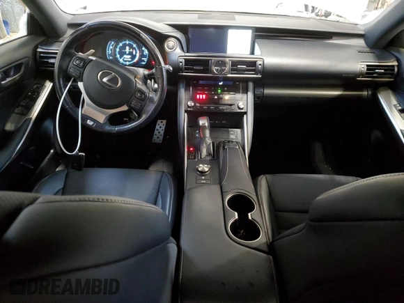 2017 Lexus IS 350 with VIN JTHCE1D25H5014408, listed as a Copart auction lot 88109545 with 63,699 mi miles and Salvage title. Bid and sale history available at DreamBid. Image 8.