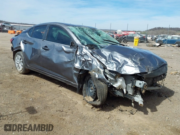 2024 Nissan Sentra S with VIN 3N1AB8BV5RY238714, listed as a IAAI auction lot 41802555 with 40,165 mi miles and . Bid and sale history available at DreamBid. Image 1.